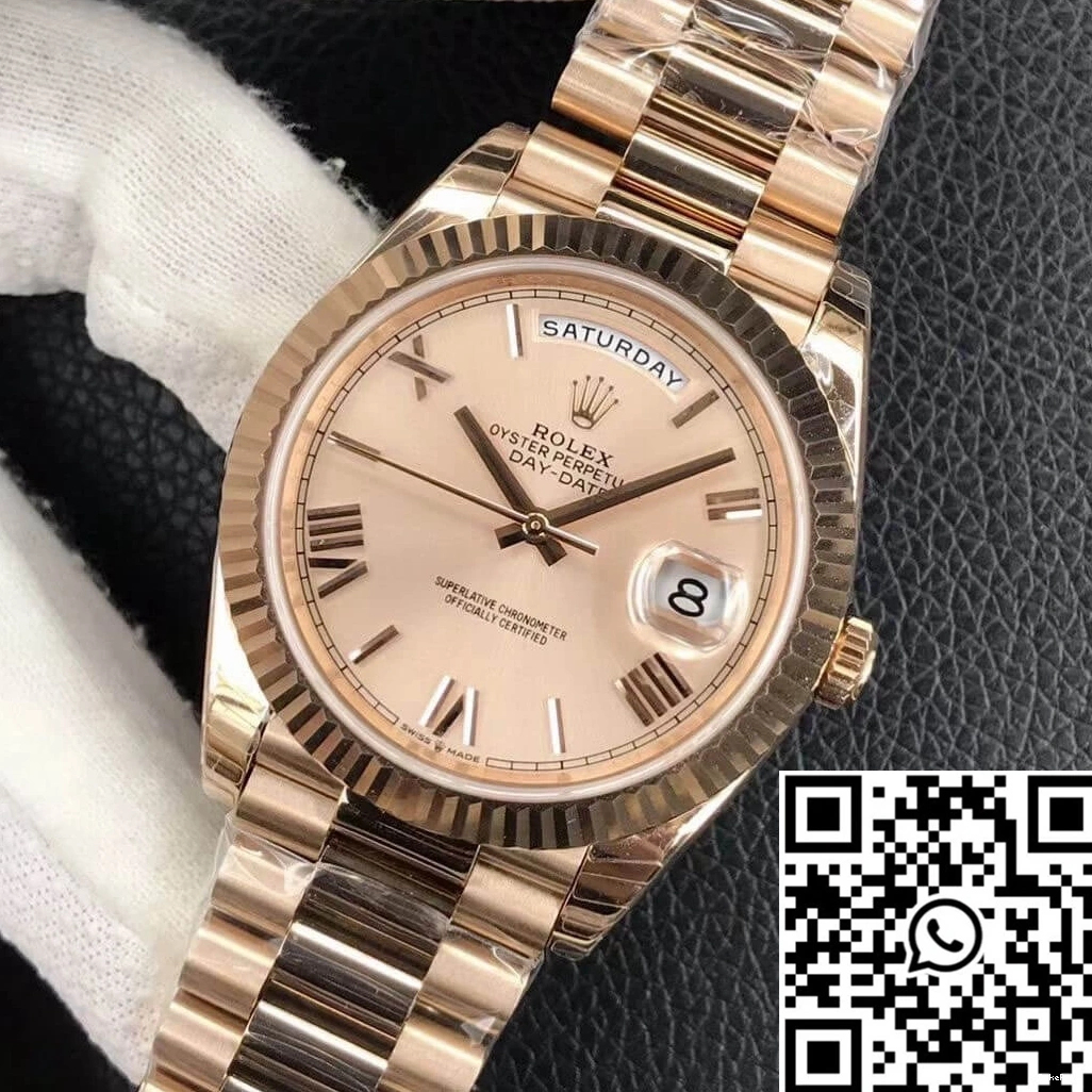 Factory M228238-0006 EW Rolex Rose Day-Date Gold 0306